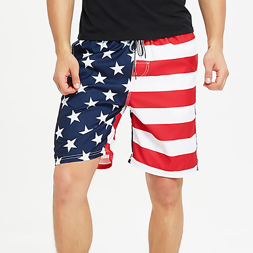 

Men's Sporty / Boho Chinos / Shorts Pants - Pattern / Geometric Pattern / National Flag Blue & White, Classic / Sporty / Print Red US32 / UK32 / EU40 US34 / UK34 / EU42 US36 / UK36 / EU44