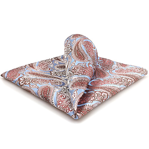

Men's Party / Work / Basic Pocket Squares - Paisley / Jacquard
