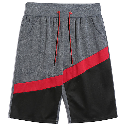

Men's Basic Shorts Pants - Geometric Pattern Dark Gray Black Navy Blue US32 / UK32 / EU40 US34 / UK34 / EU42 US36 / UK36 / EU44