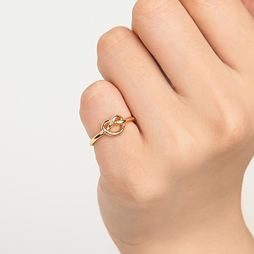 

Women's Ring 1pc Gold Silver Black Alloy Elegant Holiday European Festival Jewelry