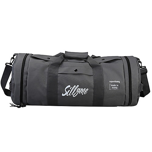 

PU Zipper Travel Bag Outdoor Black / Gray