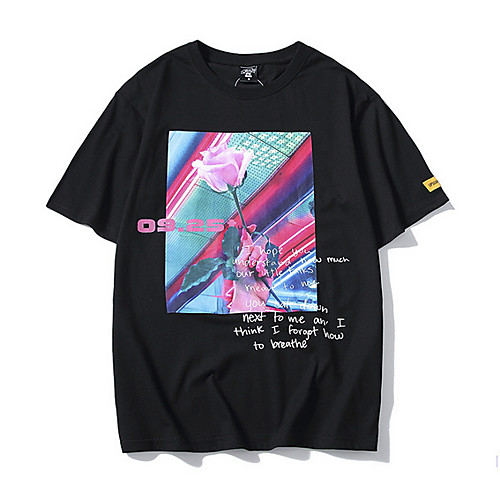 

Men's Sports T-shirt - Geometric White