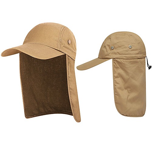 

Fishing Hat Fisherman Hat Hiking Hat Hat 1 PCS Portable Sunscreen UV Resistant Breathable Solid Color Cotton Autumn / Fall Spring Summer for Men's Women's Camping / Hiking Hunting Fishing Army Green