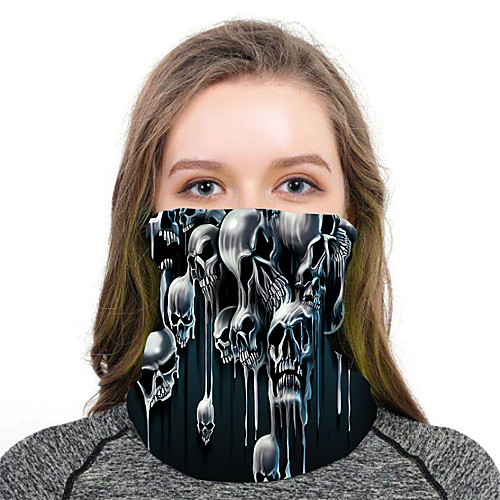 

Women's Bandana Balaclava Neck Gaiter Neck Tube UV Resistant Quick Dry Lightweight Materials Cycling Polyester for Men's Women's Adults / Pollution Protection / Floral Botanical Sunscreen / High Breat