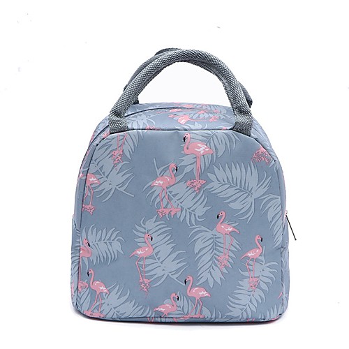 

Women's Zipper Oxford Cloth Top Handle Bag Animal Blue