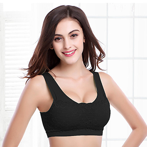 

Activewear Yoga Women's Daily Wear / Running Cotton Blend / Polyester / Cotton Lace Sleeveless High Top