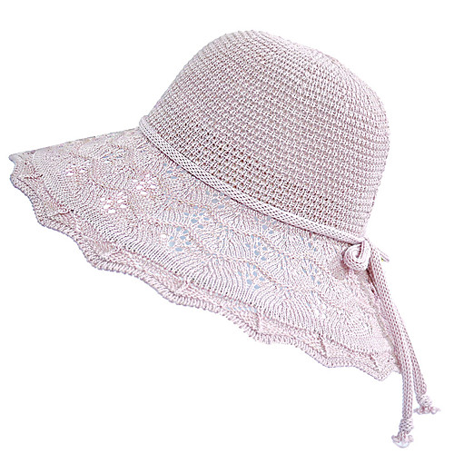 

Hiking Hat Fishing Hat Fisherman Hat Hat 1 PCS Portable Sunscreen UV Resistant Breathable Solid Color Cotton Autumn / Fall Spring Summer for Women's Camping / Hiking Hunting Fishing Pink Grey