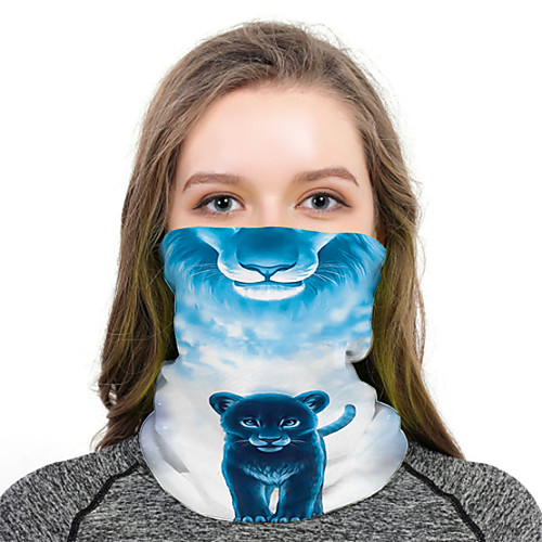 

Men's Active / Basic Infinity Scarf / Mask / Balaclavas - Print / Color Block