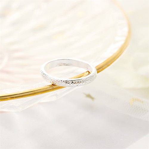 

Women's Ring 1pc Silver Alloy Elegant Holiday European Festival Jewelry