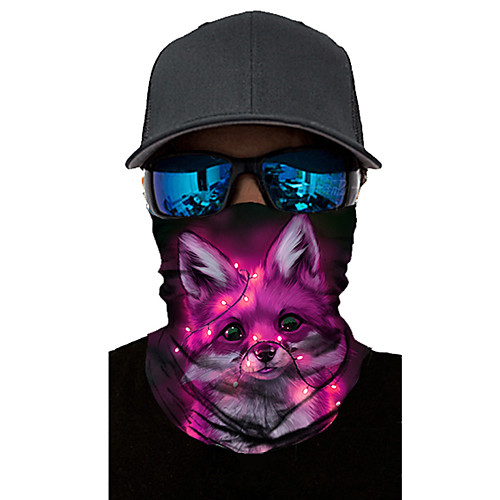 

Neck Gaiter Pollution Protection Quick Dry Ultraviolet Resistant Rainbow Balaclavas Bandana for Adults' Road Cycling Hiking Cycling