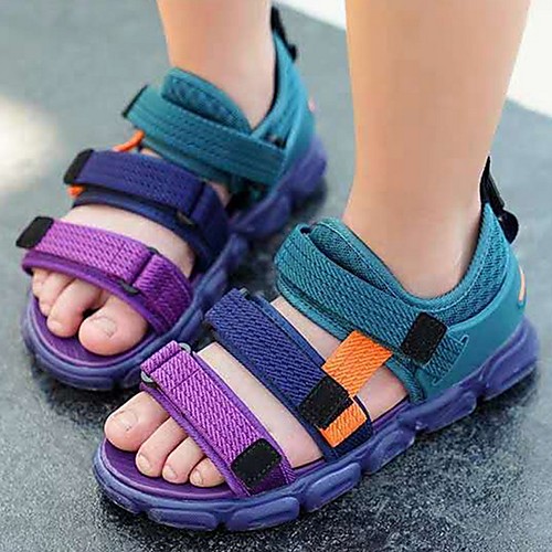 

Girls' Comfort Synthetics Sandals Little Kids(4-7ys) Purple / Black / Beige Summer