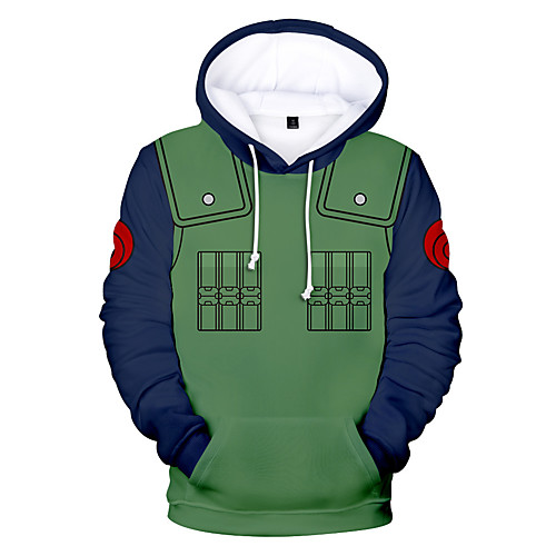 

Men's 3D Print / Casual Hoodie - 3D / Cartoon / Character Rainbow US32 / UK32 / EU40
