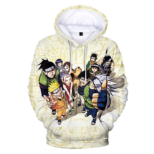 

Inspired by Naruto Naruto Uzumaki Cosplay Costume Hoodie Polyster Print Printing Hoodie For Men's / Women's