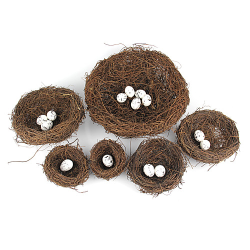 

Simulation bird nets Decorative Objects, Plastic Modern Contemporary for Home Decoration Gifts 1pc