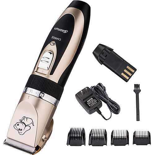 

Animal & Pet Care Cat Dog Grooming Scissors & Clippers Hair Trimmers Hair Clipper Tool Kit Cordless Low Noise Ceramic Plastic Grooming Kits Comb Brush Wireless Low Noise Electric Pet Grooming Supplies