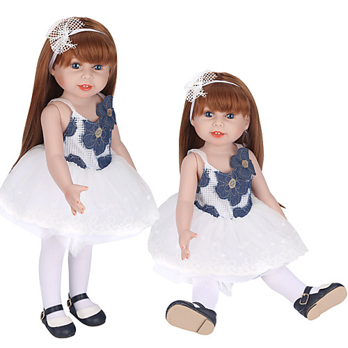 

Reborn Doll Princess Doll Girl Doll Full Body Silicone Silicone Vinyl - Newborn lifelike Handmade Child Safe Non Toxic Kid's Girls' Toy Gift