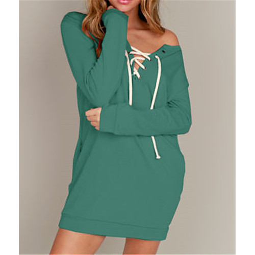 

Women's Blushing Pink Khaki Dress Tunic Solid Color S M