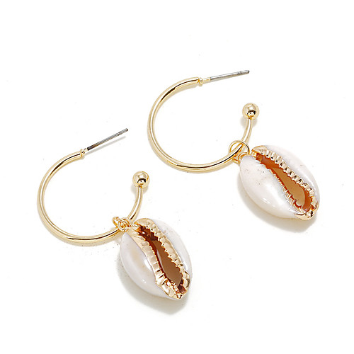 

Women's Earrings Holiday Wedding Birthday Romantic Earrings Jewelry Gold For Date Street Festival 1 Pair