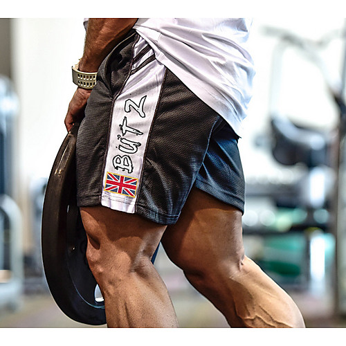 

Men's Sporty Shorts Pants - Print / Multi Color Red Blue Dark Gray US32 / UK32 / EU40 US34 / UK34 / EU42 US36 / UK36 / EU44