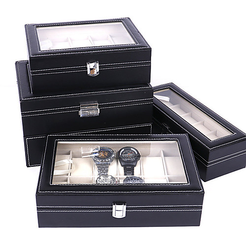 

Watch Display Stand Watch Boxes Leather 7.5 cm 11.5 cm
