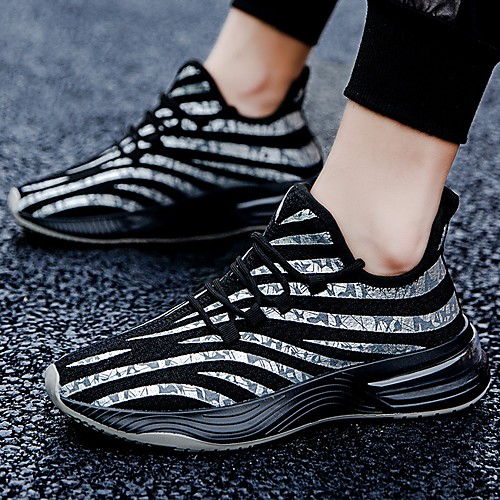 

Men's Mesh Spring & Summer Casual Athletic Shoes Running Shoes Yellow / Orange / Black