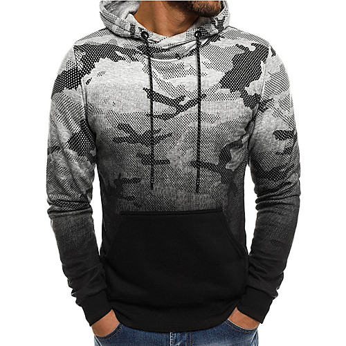 

Men's Basic Hoodie - Color Block Red US34 / UK34 / EU42