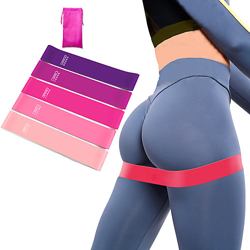 

Booty Bands Resistance Bands for Legs and Butt 6 pcs Sports Latex Home Workout Yoga Pilates Strength Training Muscle Building Physical Therapy Weight Loss For Men Women