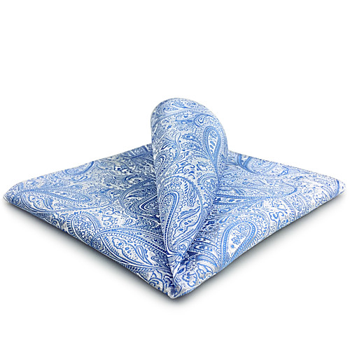 

Men's Party / Work / Basic Pocket Squares - Paisley / Jacquard