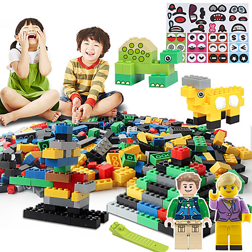 

Building Blocks Construction Set Toys Educational Toy 500 pcs compatible Legoing New Design DIY Classic Classic & Timeless Chic & Modern Boys' Girls' Toy Gift
