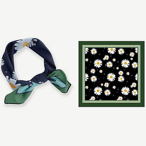 

Women's Bandana Balaclava Neck Gaiter Neck Tube UV Resistant Quick Dry Lightweight Materials Cycling Polyester for Men's Women's Adults / Pollution Protection / Floral Botanical Sunscreen / High Breat