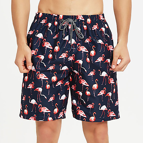 

Men's Sporty / Boho Chinos / Shorts Pants - Patterned / 3D Print / Animal Flamingos, Classic / Sporty / Print Navy Blue US32 / UK32 / EU40 US34 / UK34 / EU42 US36 / UK36 / EU44