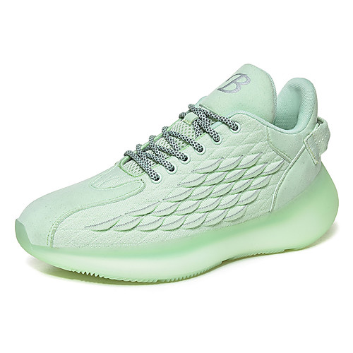 

Men's Tissage Volant Fall / Spring & Summer Sporty / Casual Athletic Shoes Running Shoes / Walking Shoes Breathable Light Green / White / Brown