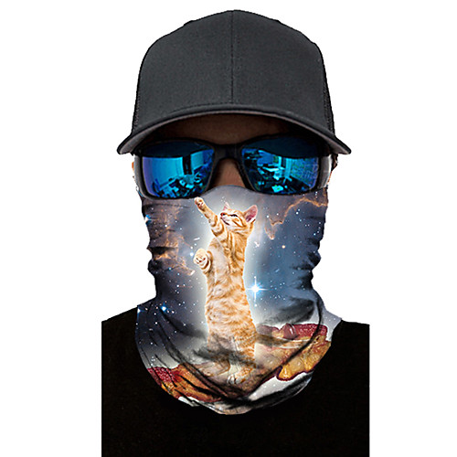 

Neck Gaiter Pollution Protection Quick Dry Ultraviolet Resistant Rainbow Balaclavas Bandana for Adults' Road Cycling Hiking Cycling