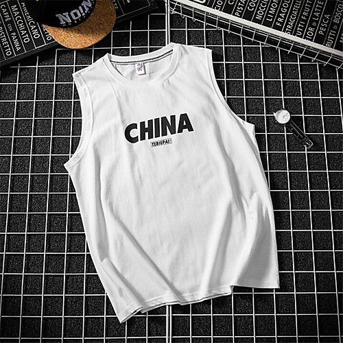 

Men's Daily Tank Top - Graphic Yellow