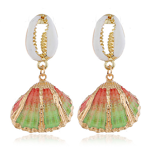 

Women's Earrings Holiday Wedding Birthday Romantic Earrings Jewelry Gold For Date Street Festival 1 Pair