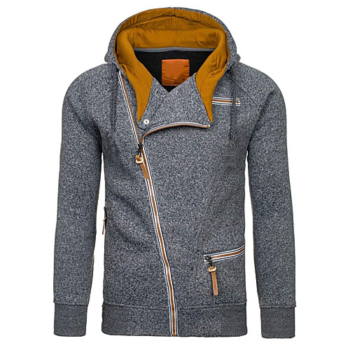 

Men's Basic Hoodie - Geometric Black L