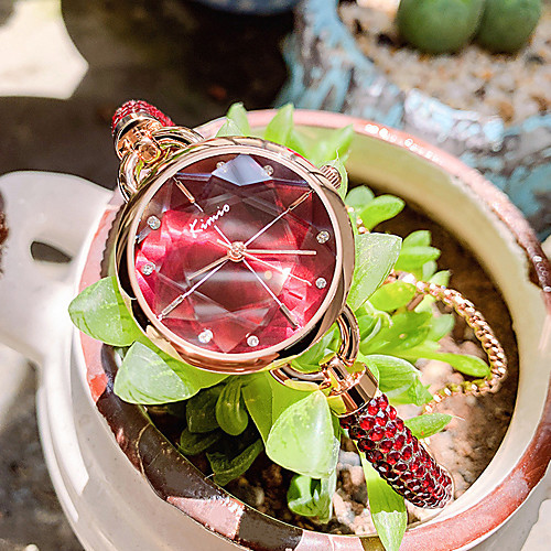 

Women's Quartz Watches Casual Fashion Alloy Chinese Quartz Red Green Blue Water Resistant / Waterproof 30 m Analog One Year Battery Life