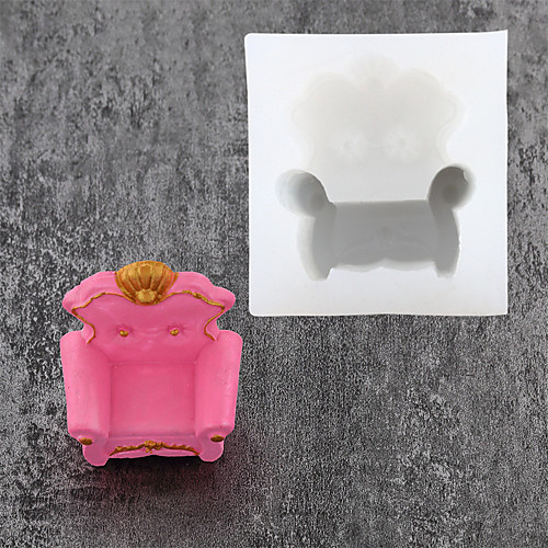 

1pcs Baking Sofa Silicone Mold Fondant Chocolate Decoration DIY