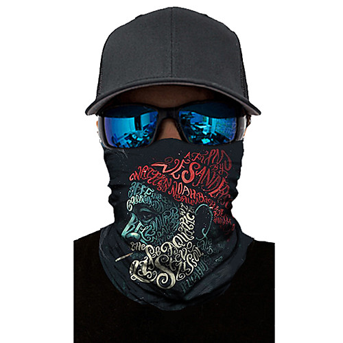 

Neck Gaiter Pollution Protection Quick Dry Ultraviolet Resistant Rainbow Balaclavas Bandana for Adults' Road Cycling Hiking Cycling