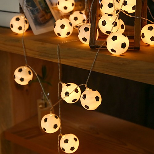 

1.5m String Lights 10 LEDs Warm White Party / Decorative 5 V