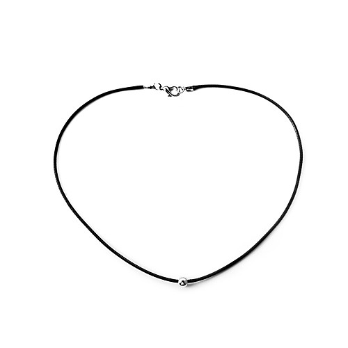 

Women's Necklace Friends European Romantic Casual / Sporty Sweet Chrome Black 37 cm Necklace Jewelry 1pc For Street Festival