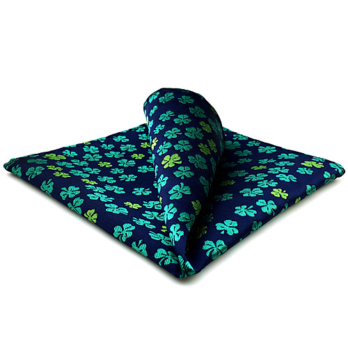 

Men's Party / Work / Basic Pocket Squares - Floral / Jacquard