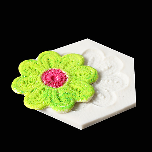 

1pcs Flower Fondant Cookie Chocolate Silicone Cake Decoration Mold DIY