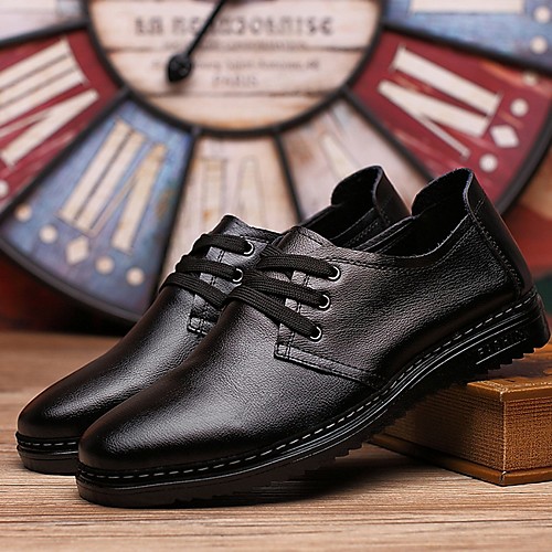 

Men's PU Spring & Summer Classic Oxfords Blue / Brown / Black