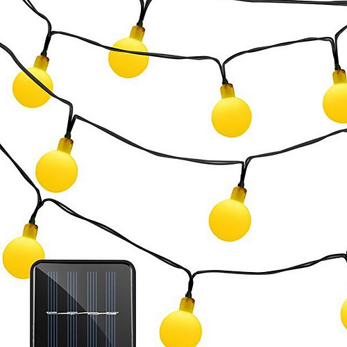 

2m String Lights 30 LEDs Warm White Solar / Decorative / Christmas Wedding Decoration Solar Powered