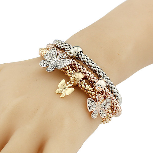 

Women's Bracelet Classic Wedding Birthday Vintage Theme European Trendy Casual / Sporty Ethnic French Alloy Bracelet Jewelry Gold For Date Festival