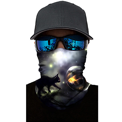 

Neck Gaiter Pollution Protection Quick Dry Ultraviolet Resistant Rainbow Balaclavas Bandana for Adults' Road Cycling Hiking Cycling