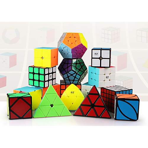 

Magic Cube IQ Cube z-cube Pyramid Mirror Cube Smooth Speed Cube Magic Cube Stress Reliever Puzzle Cube Kid's Toy Unisex Gift