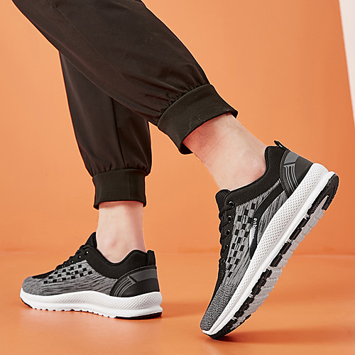 

Men's Cotton / Mesh Spring & Summer / Fall & Winter Classic / British Trainers / Athletic Shoes Walking Shoes Breathable Burgundy / Black / Gray
