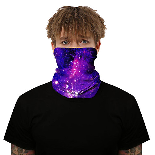 

Neck Gaiter Pollution Protection Quick Dry Ultraviolet Resistant Rainbow Balaclavas Bandana for Adults' Road Cycling Hiking Cycling